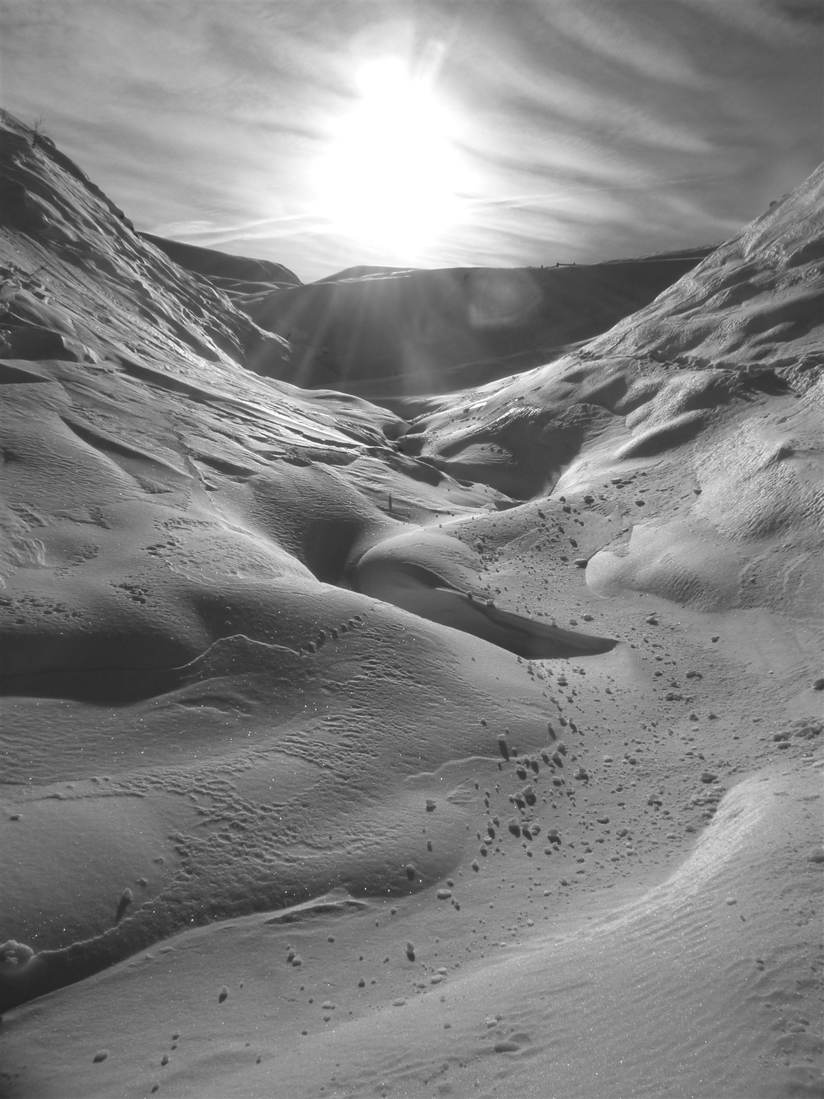 Neve in alta valle Grana